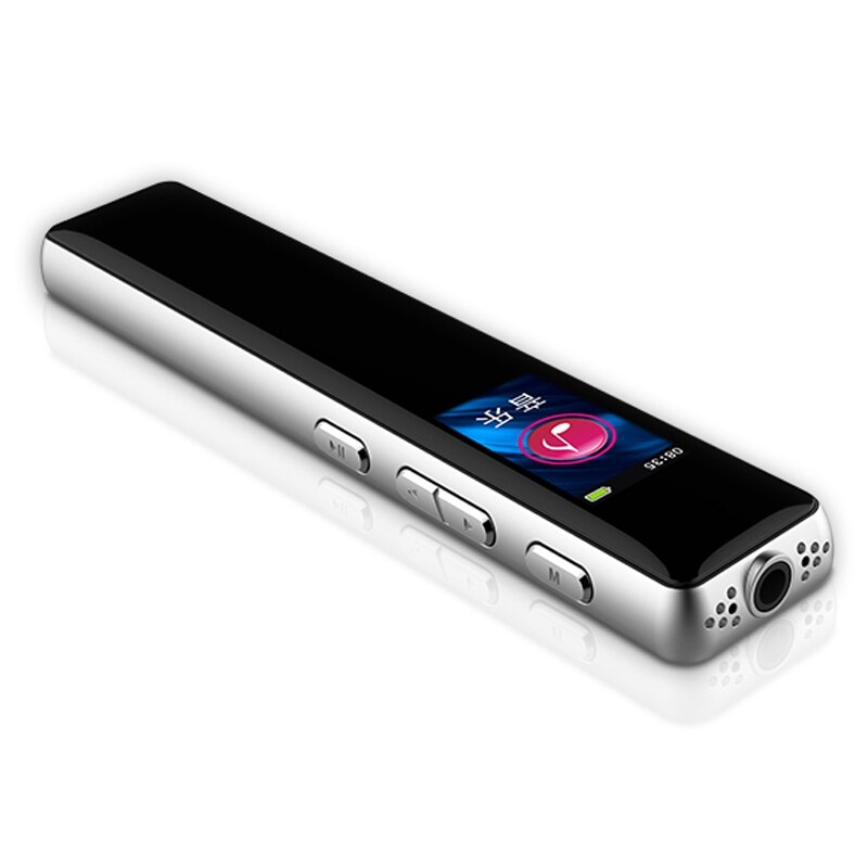 Digitale Voice Recorder 16Gb Usb Dictafoon Voice Recorder Oplaadbare Voice Activated Recorder Met Stereo Hd O