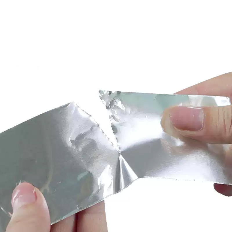 Gruba, samoprzylepna taśma aluminiowa, odporna na wysokie temperatury, wodoodporna, odporna na słońce, termoizolacyjna taśma aluminiowa, robić rur.