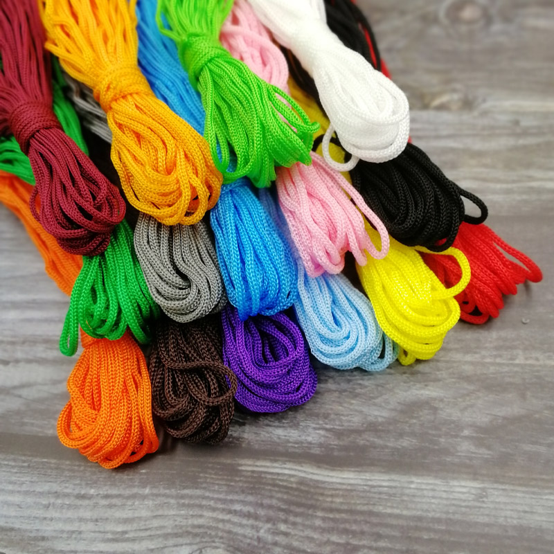 10meters 5mm nylon Rope Cords Craft Decorative Twisted Thread DIY handmade Accessories home Decoration Cord