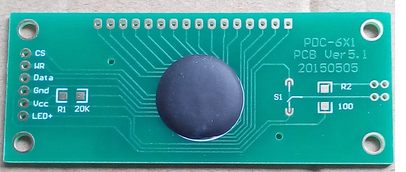 Scm Display Module 6-Digit 8-Karakter Segment Code Lcd-scherm Reflecterende Type Met Decimale Batterij Symbool