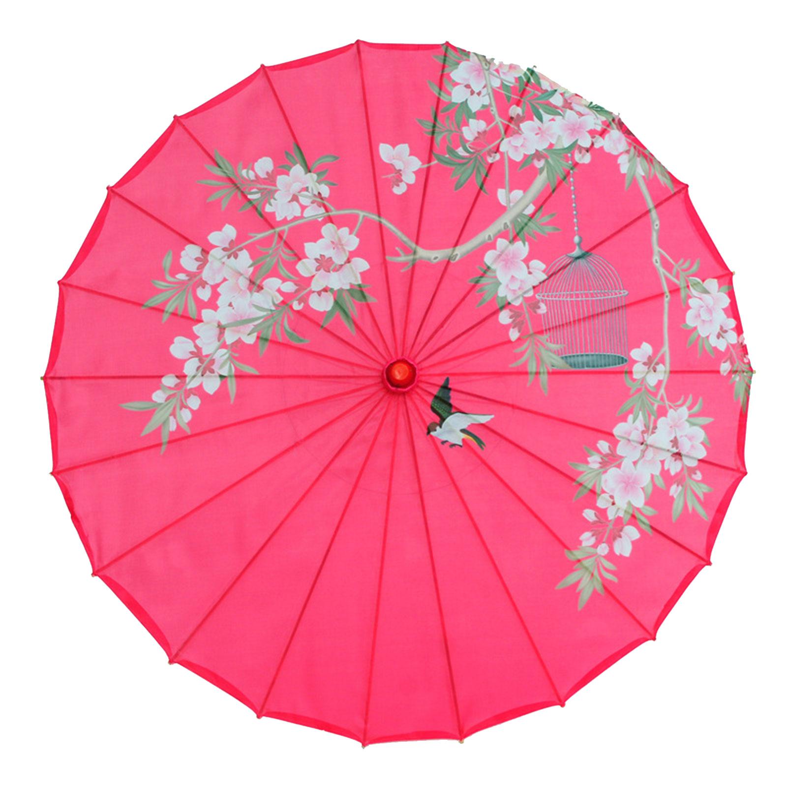 Parasol huilé fait à la main, parapluie de danse classique, art chinois et japonais, mariage, 32 po