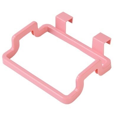 1PC Plastic Vuilniszak Rack Draagbare Opknoping Trash Vuilniszak Opbergrek Houder Keuken Gadgets Opbergrek: 3