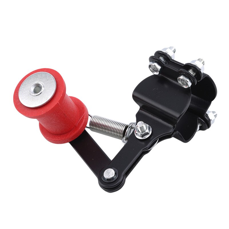 Ajustador de tensor de cadena de motocicleta, herramientas de rodillo de aluminio Universal, accesorios modificados para Dirt Pit Bike ATV Motocross