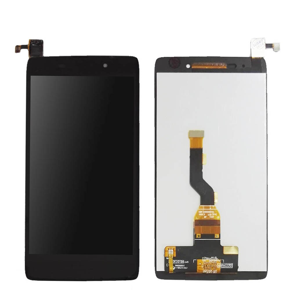 Lcd-display-digitizer-touchpanel-bildschirmeinheit + rahmen für alcatel idol 3 6039a 6039k 6039y 6039