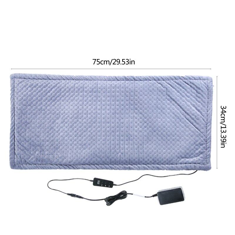 US/UK/EU Plug Winter Electric Heating Blanket Waist Abdomen Compress Wrap