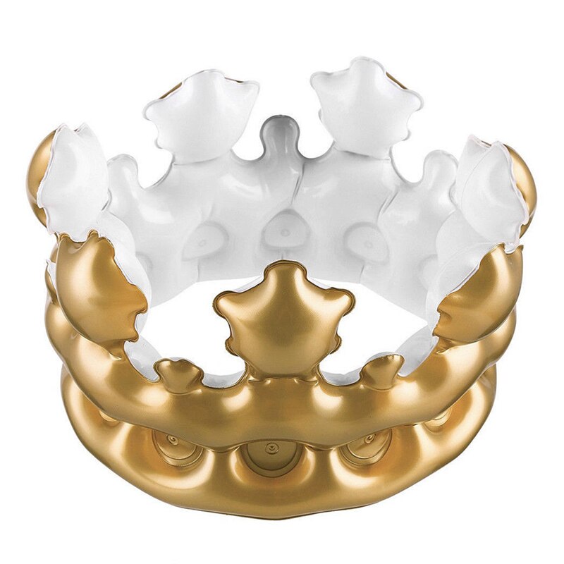 Kroonhoed kinderen volwassen tiara verkleedspeelgoed verjaardag dansfeest decoratie benodigdheden pvc gouden hoeden foto rekwisieten