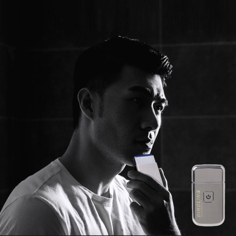 Kemei mini USB akumulator tłokowy ostrze elektryczne maszynki robić golenia KM-5088 dla mężczyzn