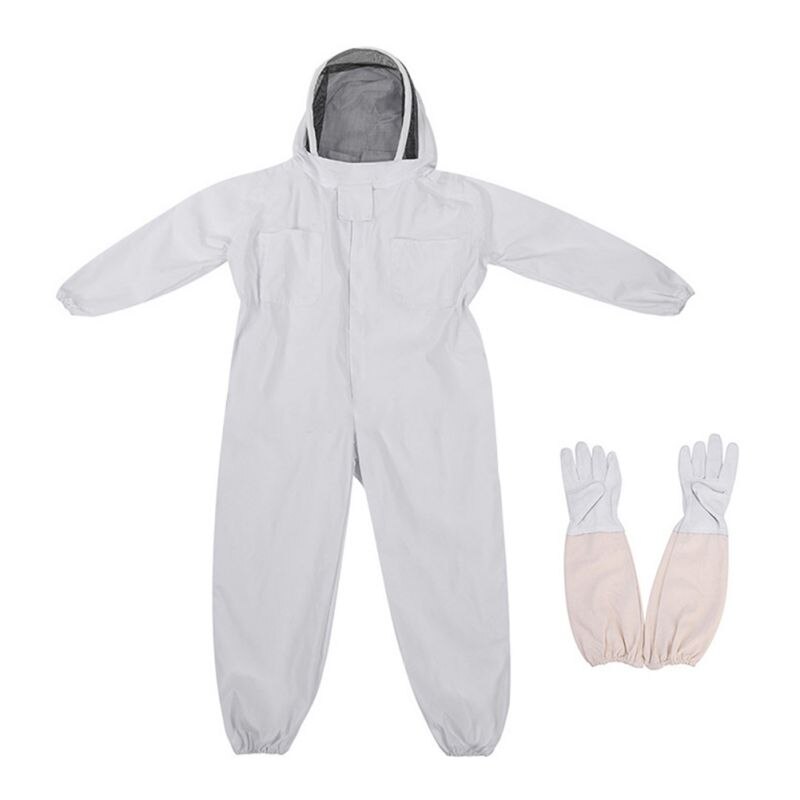 Produktbild von Apistore Kinder-Imkerhandschuhe Aus Leder – Für Kinder 6–8 Jahre, Mit Baumwollschlauch & Elastischem Bund