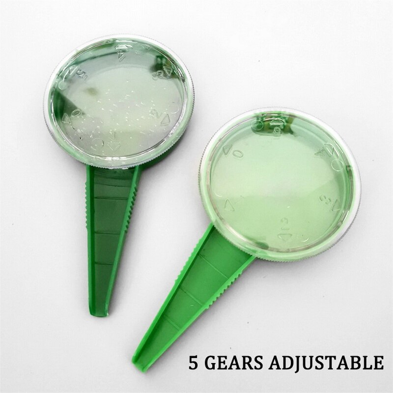 2Pcs 5-Speed Adjustable Seed Planter Sower Seed Spreaders Planter Garden Tool Durable Plastic Construction