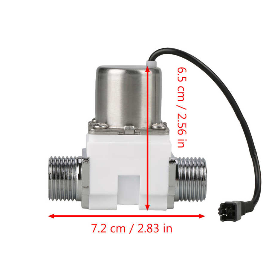 Válvula Solenoide duradera, 1 /2 &quot;Dc 4,5 v, Control de agua, pulso eléctrico, accesorio de plástico