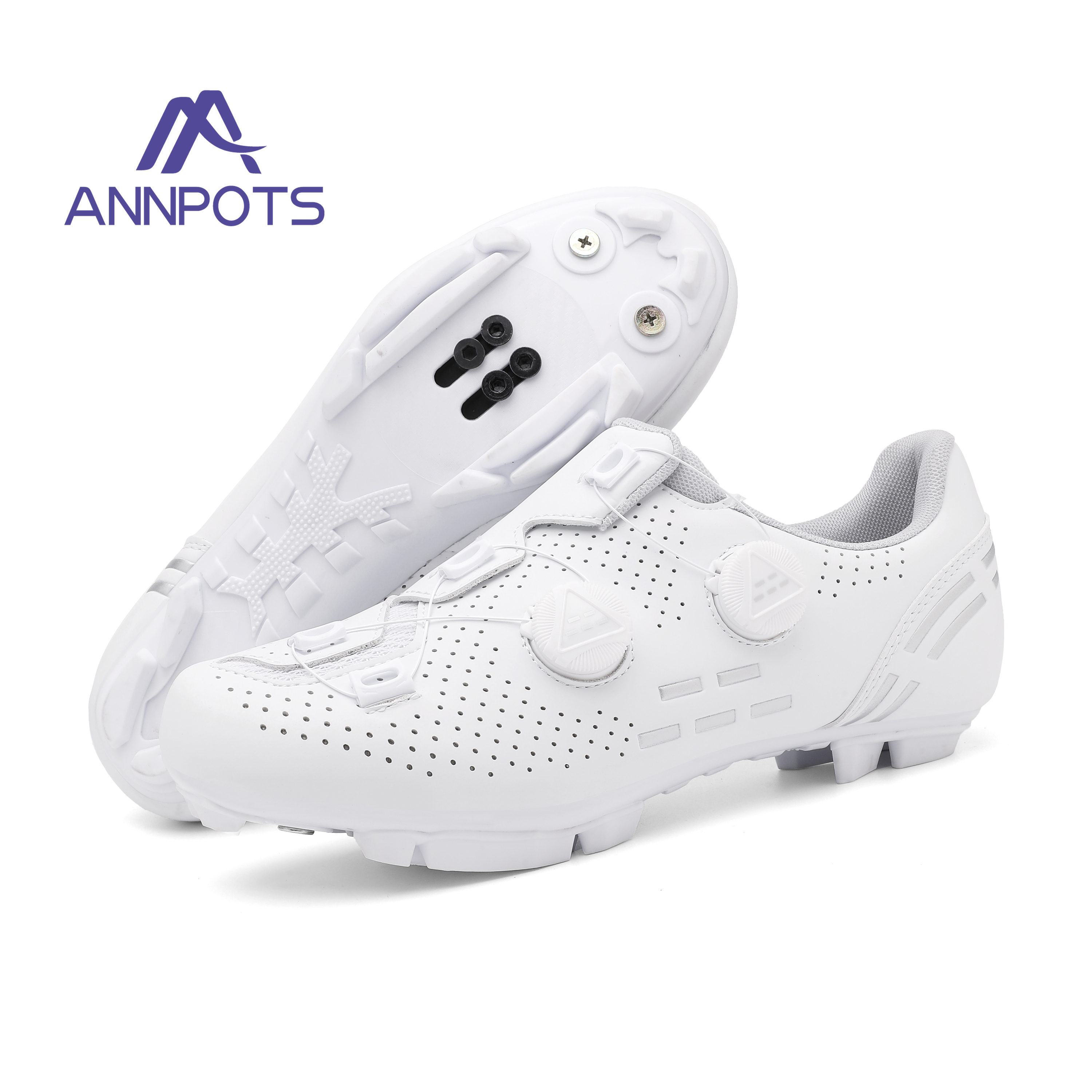 2025, neue Fahrradschuhe, MTB, Rennrad, Turnschuhe, Klampe, rutschfest, für Herren, Mountainbike-Schuhe, Fahrradschuhe, Spd, Straßenschuhe, Geschwindigkeit: Beige / 41