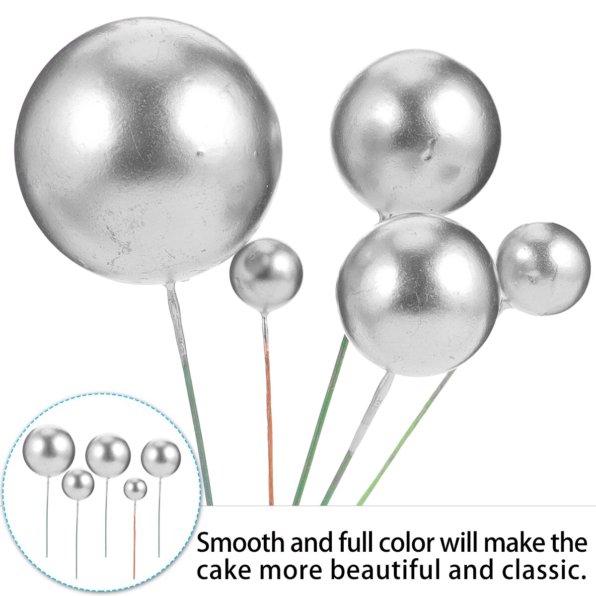 30 Pcs Shape Cake Topper Decorative Birthday Cake Dessert Props