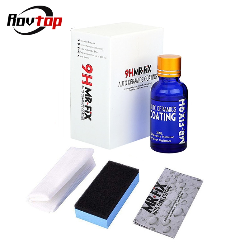 Car Polish Liquid 9H Mir Fix, Kit de revestimiento de coche de cerámica, pulido automático, capa de vidrio, pintura, recubrimiento hidrófobo, pulido de vidrio Z2