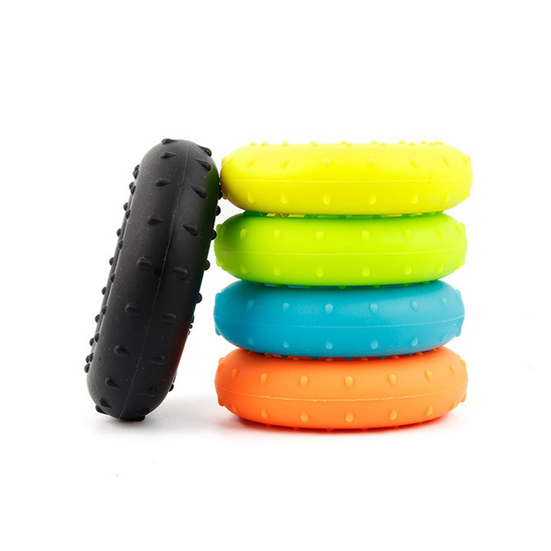 Siliconen Vinger Grijper Ring Hand Spierversterker Ring Pols Vinger Trainer Oefening Carpaal Expander Workout Fitnessapparaat