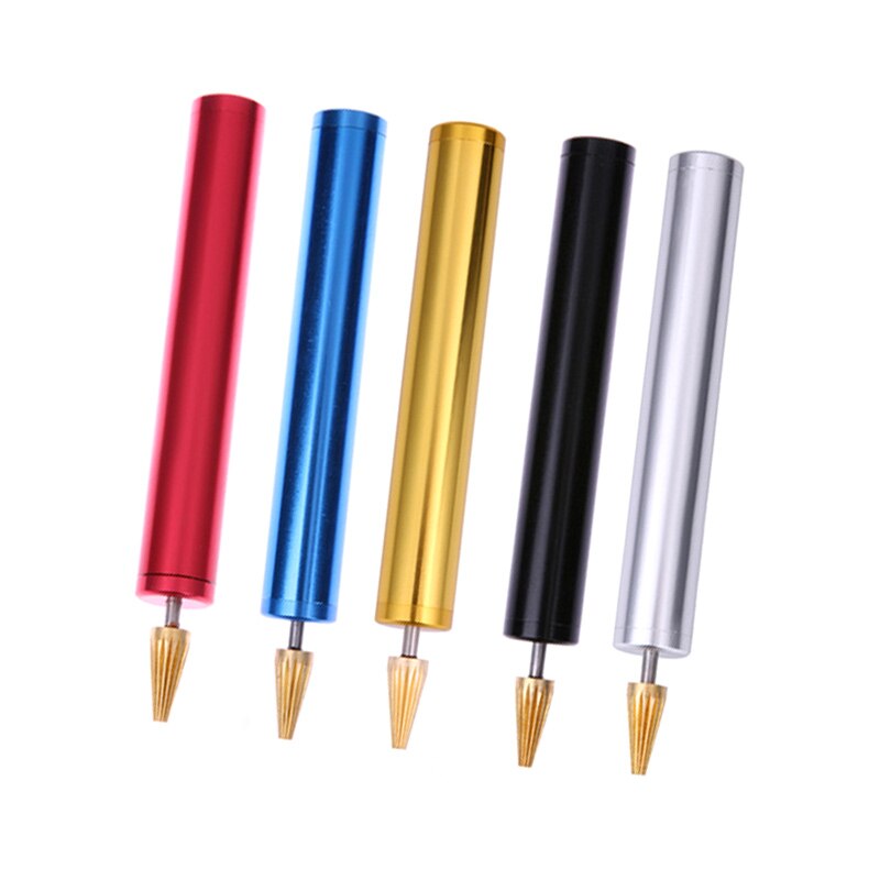 Newly Brass Top Edge Dye Roller Pen Applicator Oil Painting Making Leather Craft DIY Finisher Tool TE889