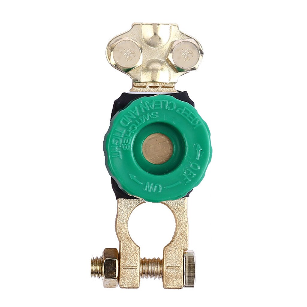 Copper Battery Terminal Link Switch Quick Cut-off Disconnect Isolator Switch Auto Car Accessories