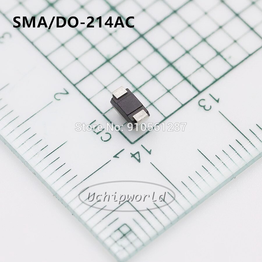 SMA DO-214AC US2G US1G US1B S2G 21M US2D US1D S2M US2M M7 1N4007 US1M US1J 1A 2A 200V 400V 1000V 600V SMD rectifier diode