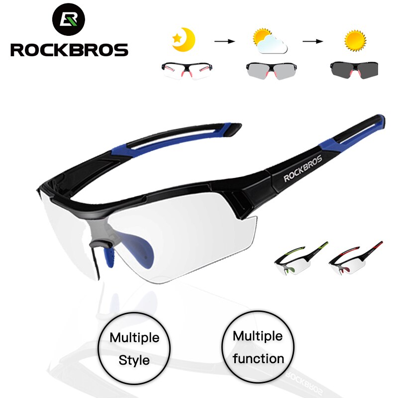 ROCKBROS Radfahren Photochromen Sonnenbrille Polarisierte Gläser Radfahren Ich bin Freien Sport MTB Fahrrad Fahrrad Sonnenbrille Fahrrad Brillen