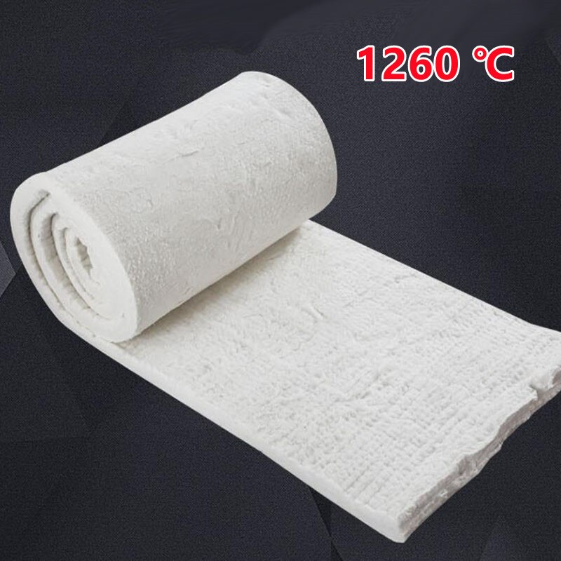 0.5 x 0.6m høj temperatur 1260 " kedelisolering aluminiumsilikatnål keramisk fiberisolering bomuld ildfast
