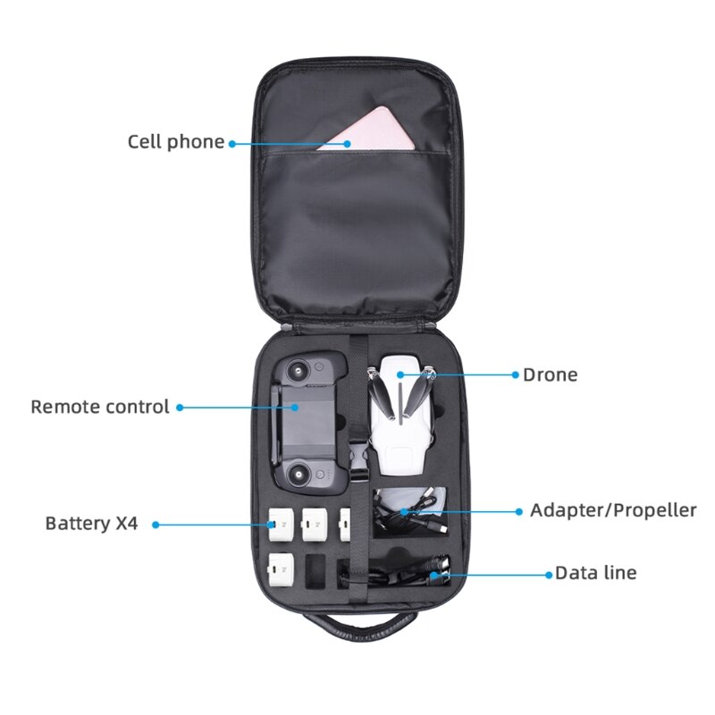 Opslag Draagtas Voor Fimi-X8 Mini Drone Protector Schoudertas Protector Drone Opslag Draagtas T84D