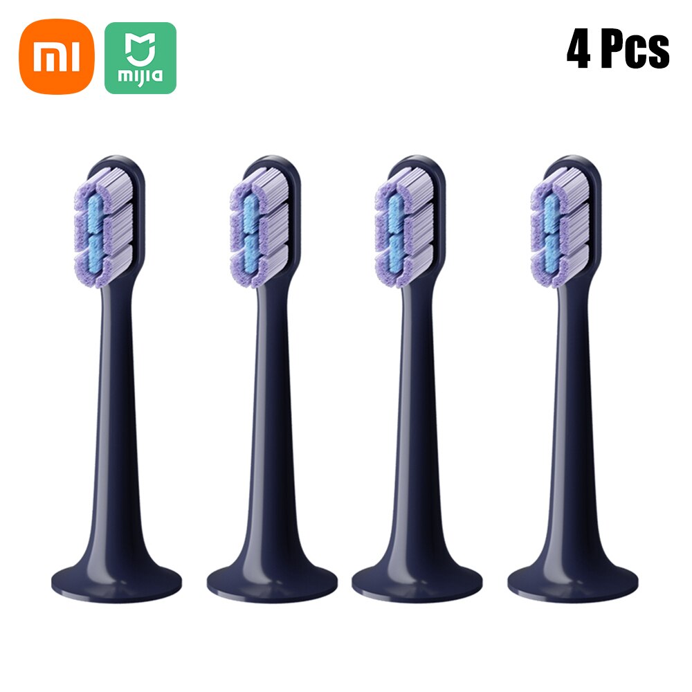 Xiaomi Mijia-cepillo de dientes eléctrico T700, repuesto de 2 uds., resistente al agua, suave: 4pcs