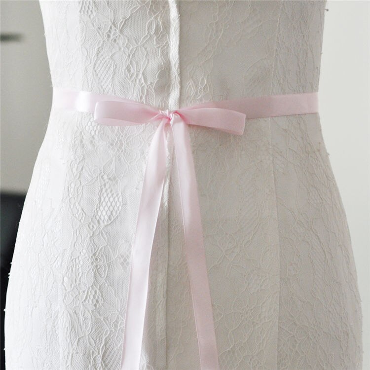 YouLaPan S437 demoiselle d'honneur strass ceinture argent ceinture de mariée pour robe de mariée bijou ceinture pour robe formelle robe brillante ceintures: pink