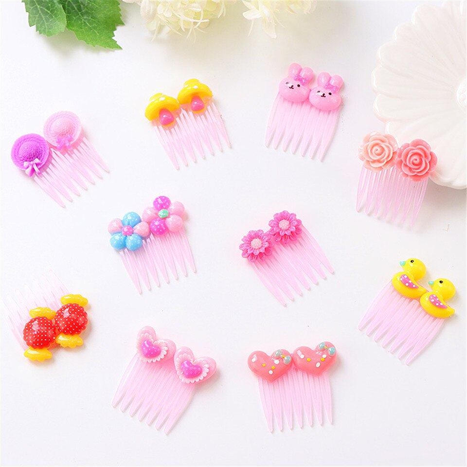 5pcs Cute Chidlren Hair BB Clips Headdress Korean Fruit Bowknot Hair Accessories Hairpins For Girls Kids Barrettes Big Discount: 5