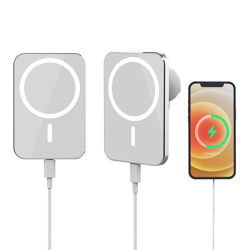 For Macsafe Charger Car 15W Fast Magnetic Wireless Charger For iPhone 13 12 Pro Max Mini Macsafing Car Mount carregador sem fio