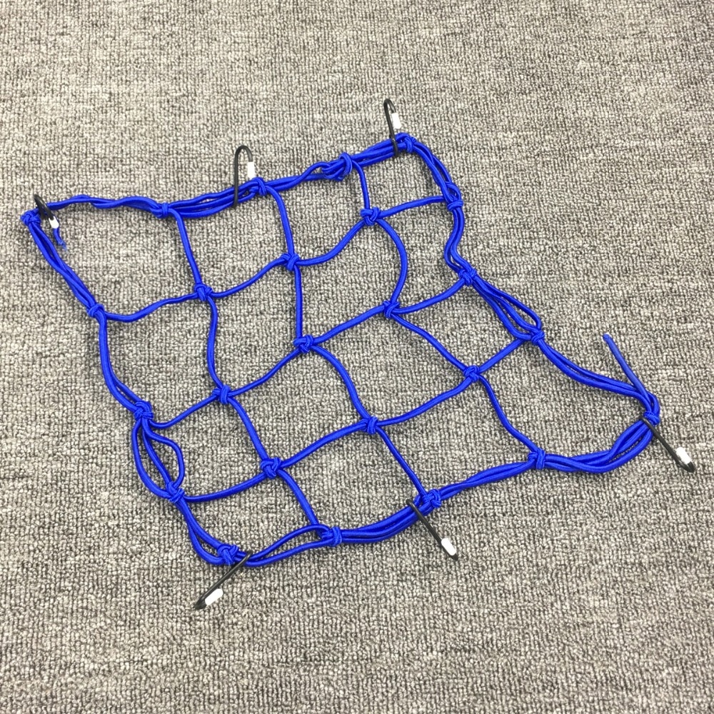 Accesorios elásticos para motocicleta soporte para casco de casco, malla elástica para tanque de equipaje, para KTM, ATV, bicicleta, 30x30CM