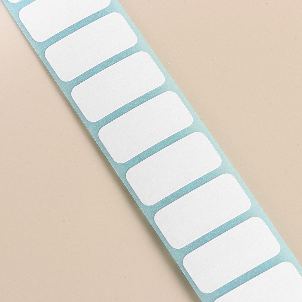 1000pcs/Roll Blank Label Adhesive Thermal Label Sticker Paper Supermarket Price Direct Print Waterproof
