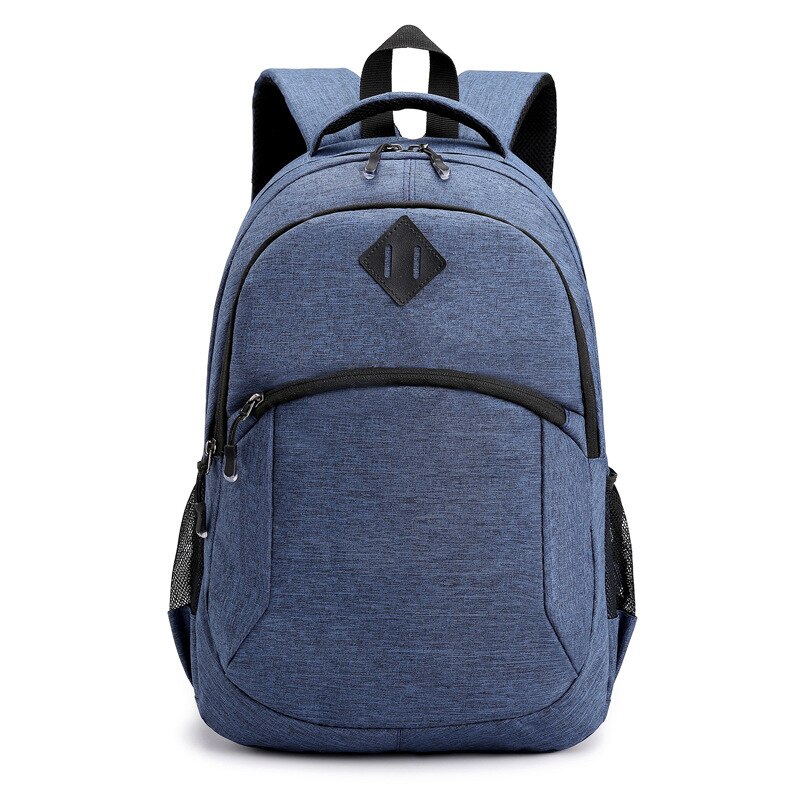 QQD Laptop Multipocket Backpack Outdoor Sports Daypacks for Men Large Capacity Travel Causal Travel Male School Rucksack: blue