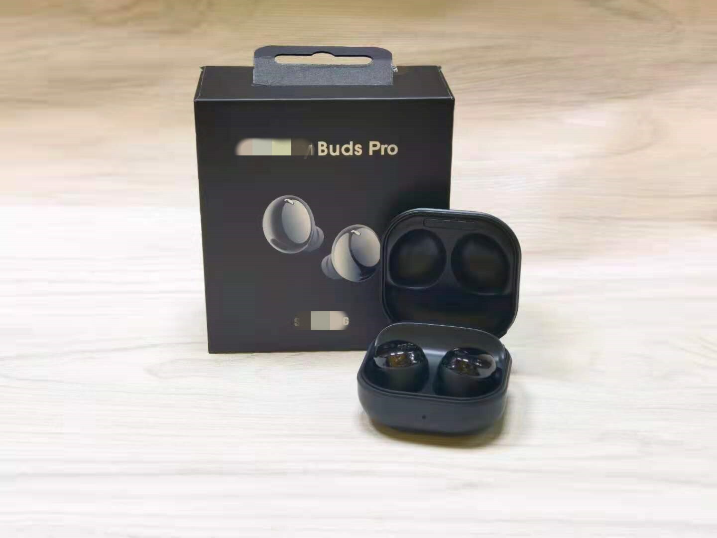 Alta qualità 1:1 Buds 2/Buds Pro/ Buds +/Buds auricolari bluetooth Wireless Live con ricarica Wireless apri connessione automatica: Buds pro black