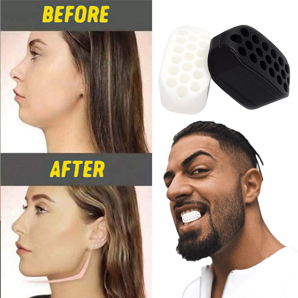 Face Jaw Muscle Exerciser Silicone Slim Beauty Fitness Facial Line Trainer Face Jaw Muscle Exerciser