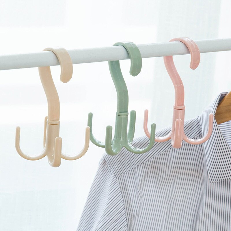 Pants Hanger Space Saving Multi Layer Storage Closet Rack Hanger Belt Scarf Trousers Tie Hangers Holders Non-slip Magic Hanger