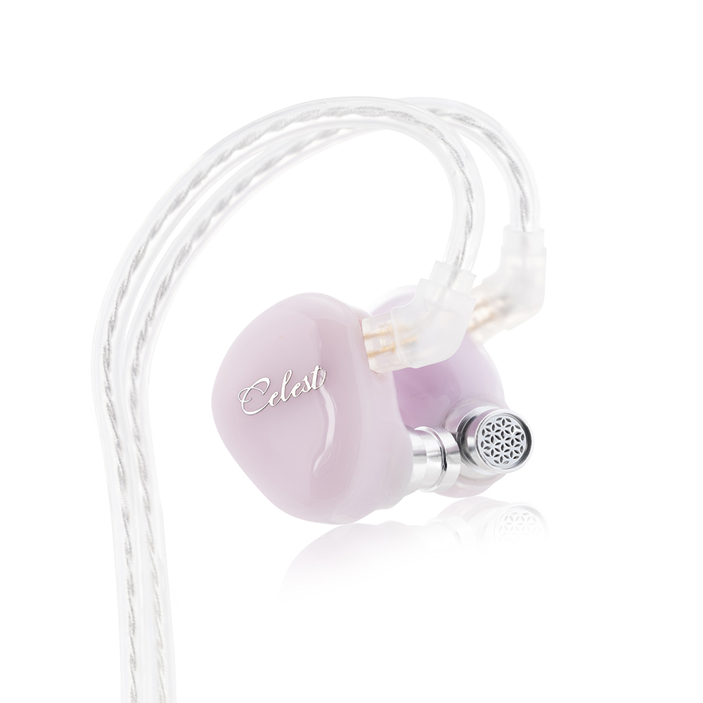 Kinera Celest Rue dans l'oreille écouteurs dynamique filaire casque de jeu avec Microphone câble casque Hifi IEMs sport écouteurs: Rouge