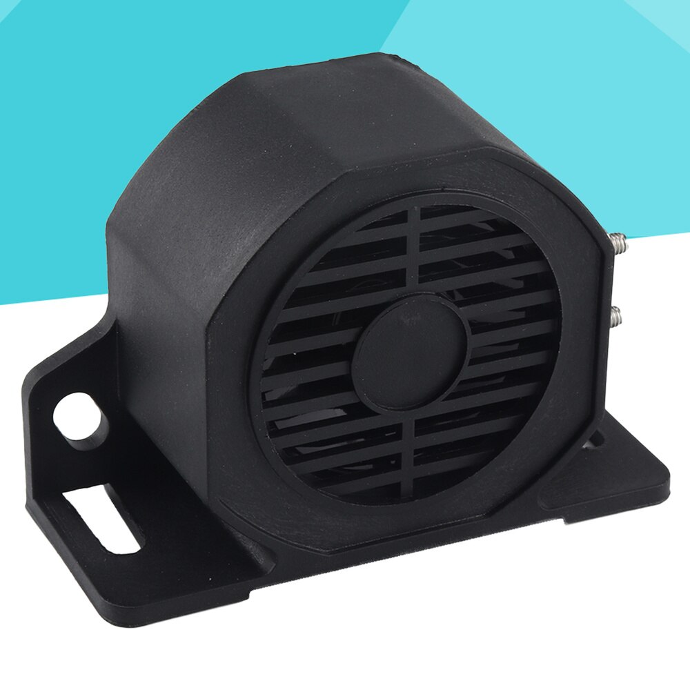 1 pc auto achteruitrij-alarmen, 12-60v waterdichte zwarte achteruitrij-alarmen, sirene en claxon voor auto, vrachtwagen, auto, voertuig
