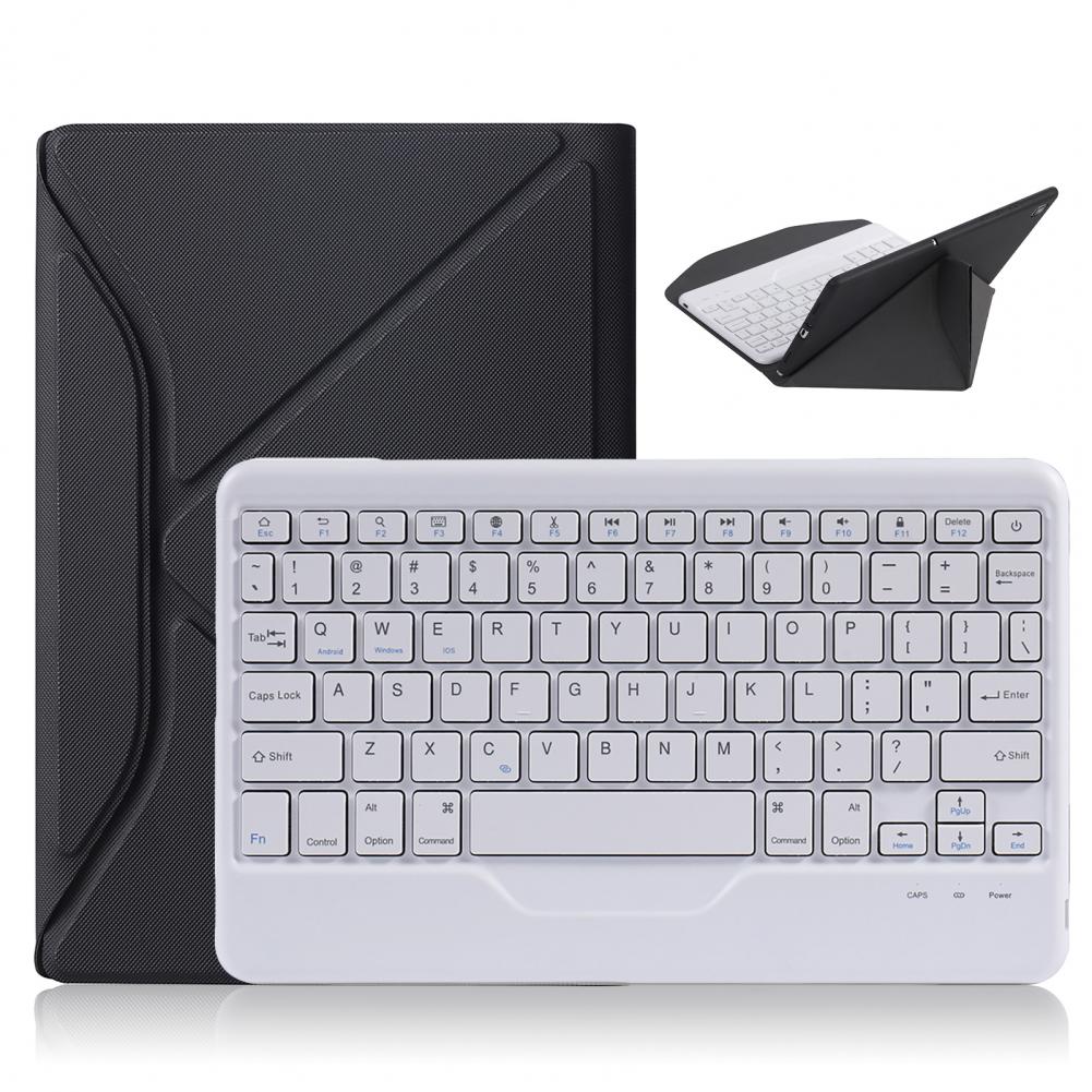 Voor Samsung Tab A8 SM-X205/X200 Tablet Keyboard Case Bluetooth-Compatibel Toetsenbord Case Afneembare Touchpad Volledige Beschermhoes