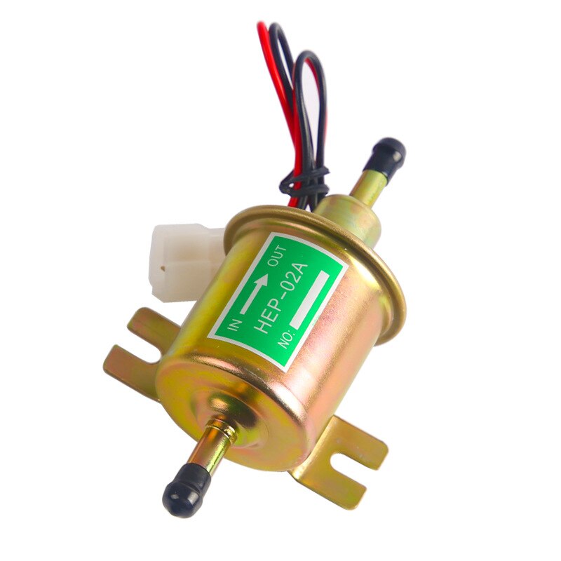 Low Pressure Universal Diesel Petrol Gasoline Electric Fuel Pump HEP-02A 12V 24V For Car Motorcycle