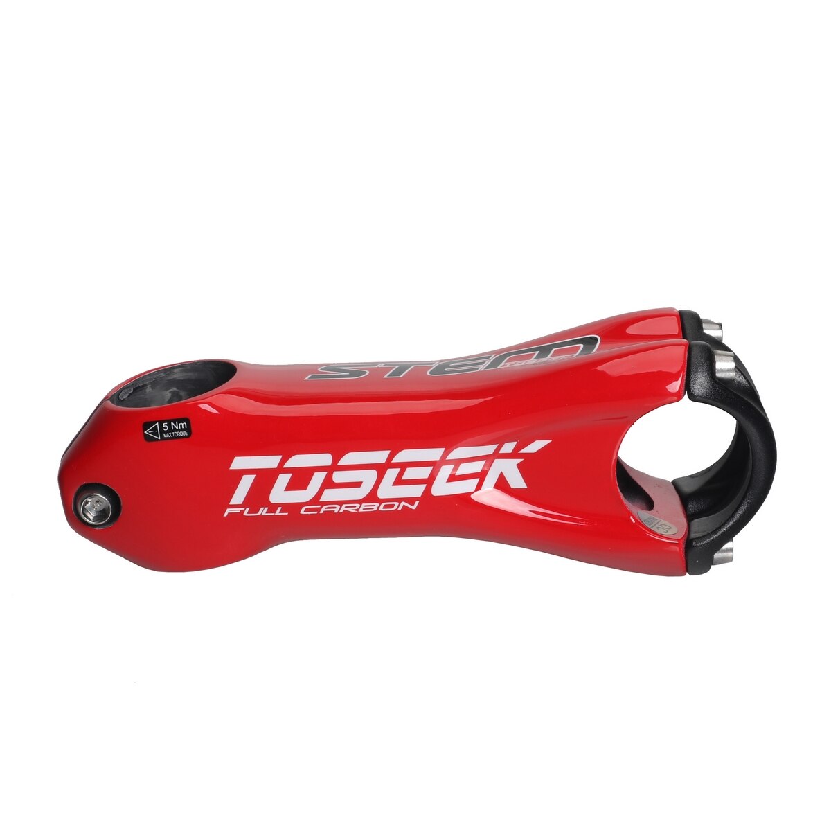 TOSEEK – tige de vélo en Fiber de carbone à 10 degrés, guidon/fourche de vélo de route, diamètre 31.8/28.6mm, 3 couleurs: red 110