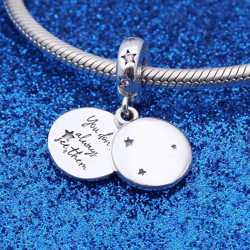 Echtes 925 Sterling Silber Perle Für Immer Schwestern Baumeln Charme passen Original Frauen Pfanne Halskette & Armbinde DIY Schmuck