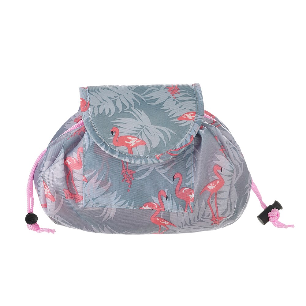 Upackor Tragbare Kosmetik Tasche Frauen String Reise Wasserdichte Lagerung Make-Up Tasche Weiblichen Flamingo Outdoor Kits Toilettenartikel Organisieren: UP005 A