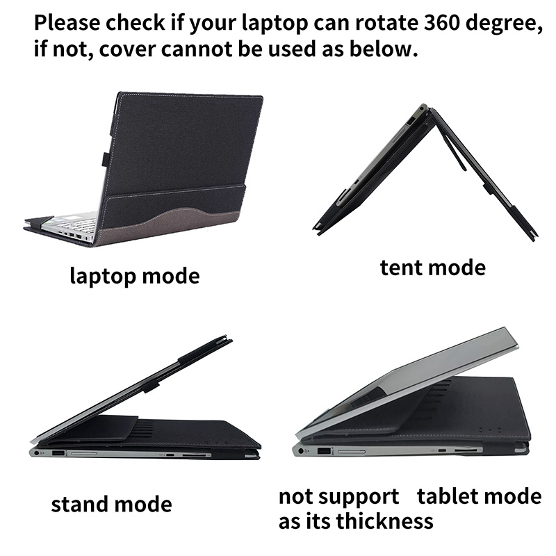 Laptop Case Cover Voor Hp Probook 440 445 G11/Elitebook 640 645 G11 Afneembare Notebook Hoes Beschermende 14 Inch Huid
