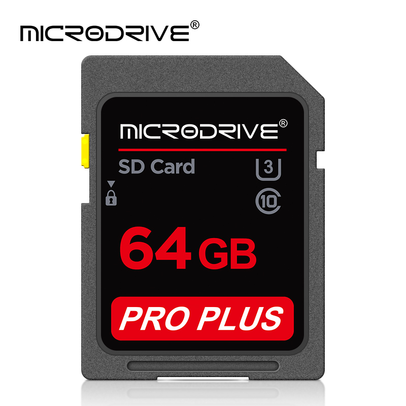 Standard SD Memory Card 32GB 64GB 128GB U3 4K Video Camera Flash Cards cartao de memoria 16GB Class 10 for Camera: 64 GB