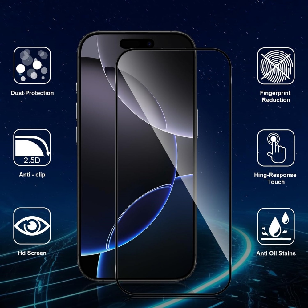 3+1 Verre trempé pour iPhone 16e 16 15 14 13 Pro Max Protection ecran iPhone 16 15 14 Plus verre tremper iPhone 11 12 13 Mini vitre protection iPhone 16e Film caméra iPhone16 verre trempee