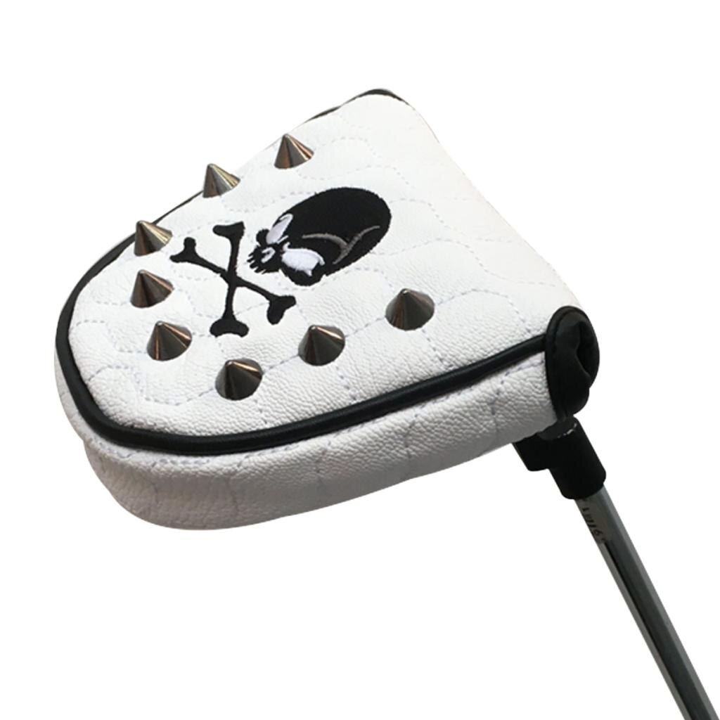 Waterproof Lightweight Golf Mallet Putter Head Cover Headcover PU Leather
