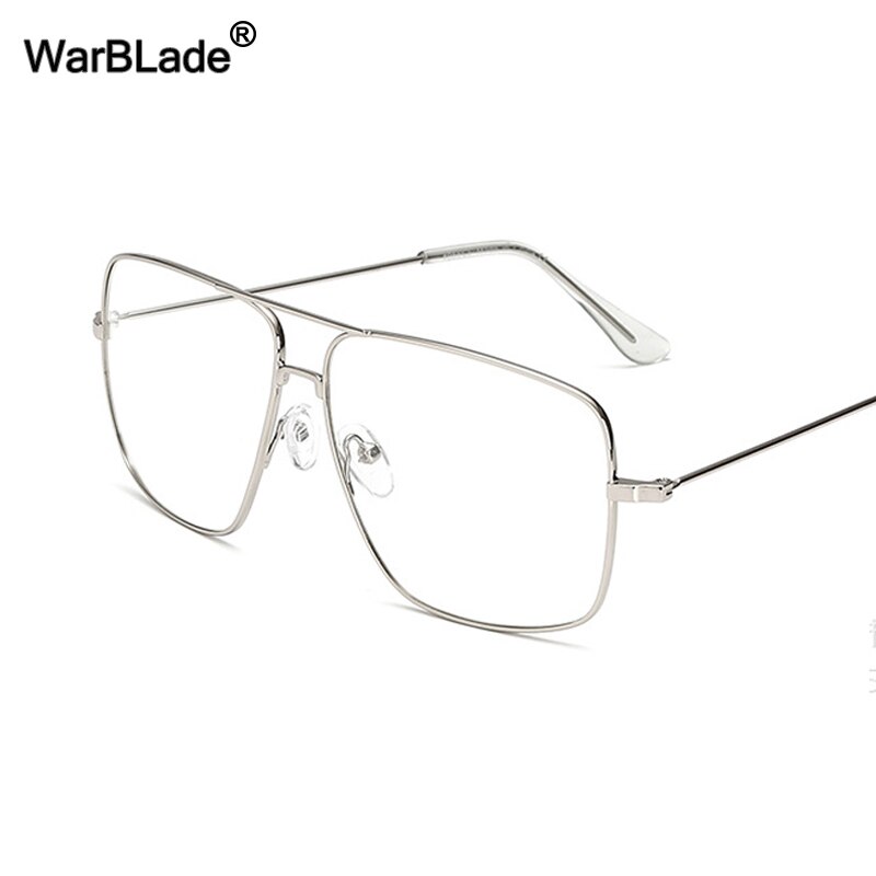 WarBLade, gafas Retro finas doradas, para hombre y mujer, lentes ópticas de aleación de Metal, gafas planas, gafas ópticas para hombre, ultraligeras