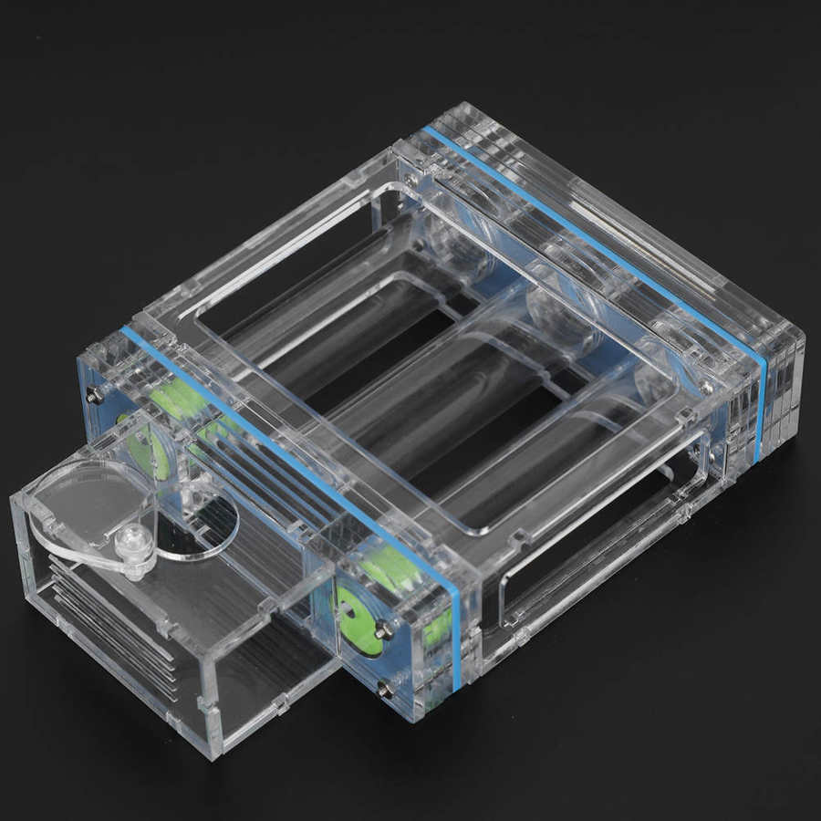 Porous Ant Breeding Box Ant Space Warehouse Living Area Acrylic Transparent Ants Farm Porous Breeding Box