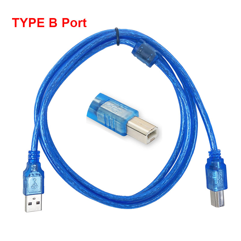 HD HDMI Video Cable 1.5m 2m USB 2.0 Wire Connector for Computer Repair Soldering Microscope Digital Camera Tools: TYPE B Port 1.5M