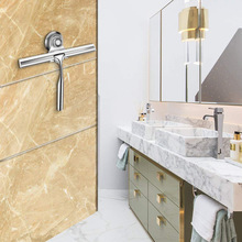 Stainless Steel Window Glass Wiper Cleaner Squeegee Shower Bathroom Mirror Brush: Default Title