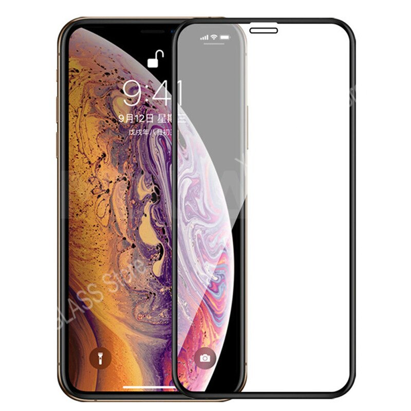 9D Gehard Glas Voor Iphone 11 12 Mini Pro Max Screen Protector Voor Iphone X Xr Xs Max 6 6S 6P 7 8 Plus SE2020 Volledige Cover Glas